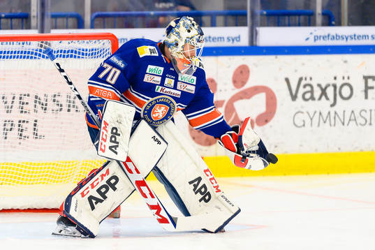 Växjös målvakt Adam Åhman