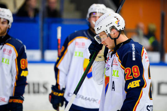 Djurgårdens Sebastian Strandberg deppar