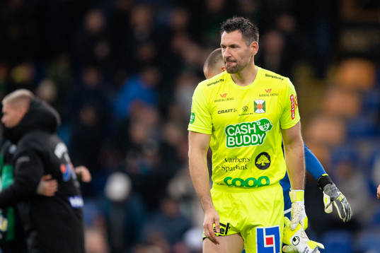 Varbergs målvakt Stojan Lukic