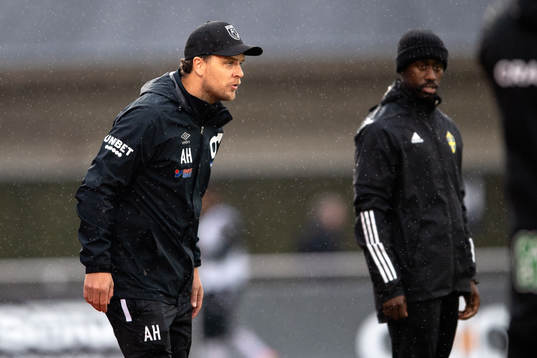 Degerfors tränare Andreas Holmberg