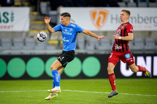 Halmstads Marcus Antonsson och Östersunds Eirik Haugan