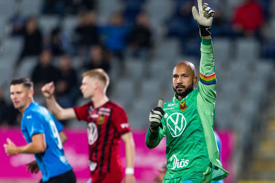 Östersunds målvakt Aly Keita