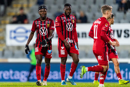 Östersunds Samuel Mensiro deppar