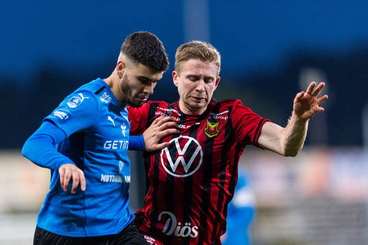 Halmstads Edvin Kurtulus och Östersunds Ludvig Fritzson