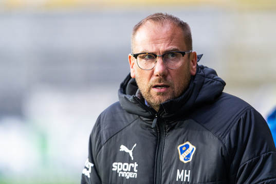 Halmstads manager Magnus Haglund