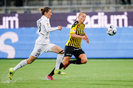 Rosengårds Bianca Schmidt och Häckens Stine Larsen