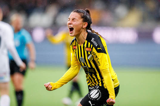 Häckens Johanna Rytting Kaneryd jublar
