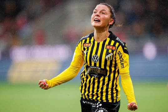 Häckens Johanna Rytting Kaneryd jublar
