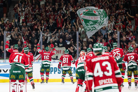 Frölunda jublar och tackar publiken