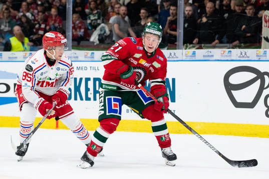 Timrås Filip Westerlund och Frölundas Karl Henriksson