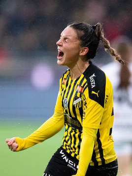 Häckens Johanna Rytting Kaneryd jublar