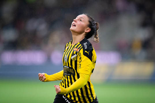 Häckens Johanna Rytting Kaneryd jublar