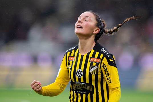 Häckens Johanna Rytting Kaneryd jublar