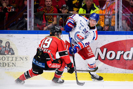 Luleås Konstantin Komarek och Oskarshamns Brian Cooper