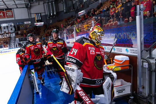 Luleås målvakt Joel Lassinantti