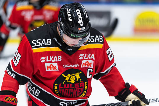 Luleås Erik Gustafsson deppar