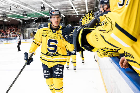 Södertäljes Felix Olsson jubel