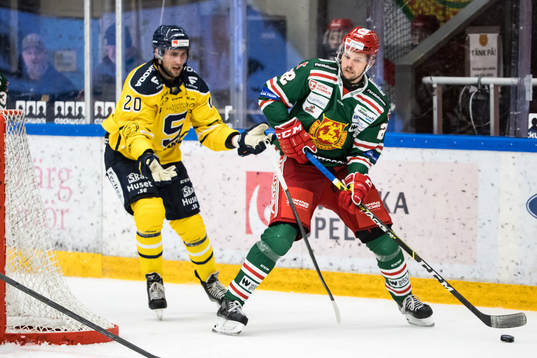 Södertäljes Tobias Lindberg och Moras Måns Carlsson