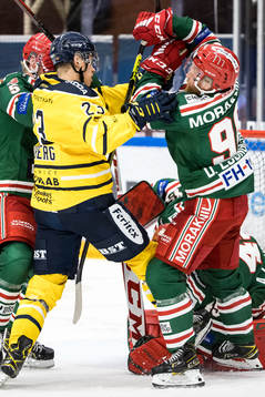 Södertäljes Albert Sjöberg och Moras Daniel Ljungren