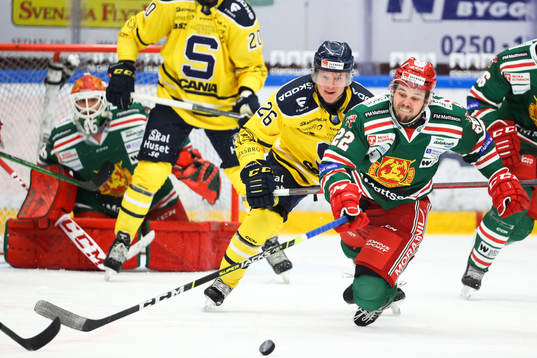 Södertäljes Anton Heikkinen och Moras Måns Carlsson