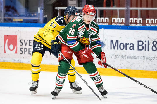 Södertäljes Felix Olsson och Moras Lucas Wernblom