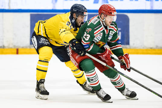 Södertäljes Tobias Lindberg och Moras Axel Bergkvist
