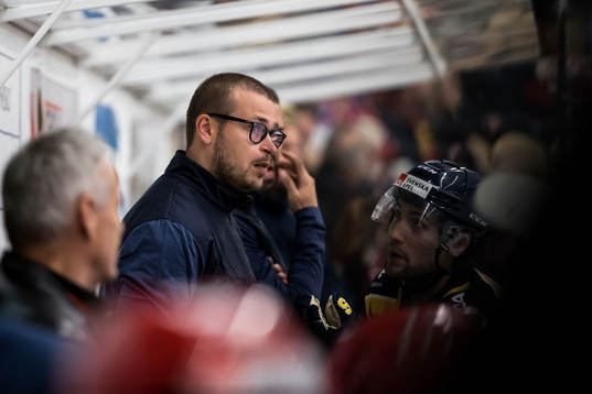 Södertäljes tränare Dennis Bozic