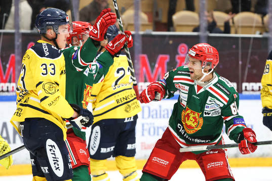 Bläddra bland fler bilder av Ishockey, Hockeyallsvenskan, Mora - Södertälje
