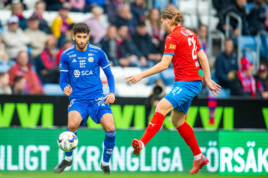 Sundsvalls Paya Pichkah och Helsingborgs Charlie Weberg
