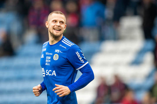 Sundsvalls Erik Andersson jublar