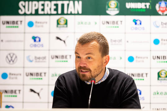 Sundsvalls tränare Henrik Åhnstrand