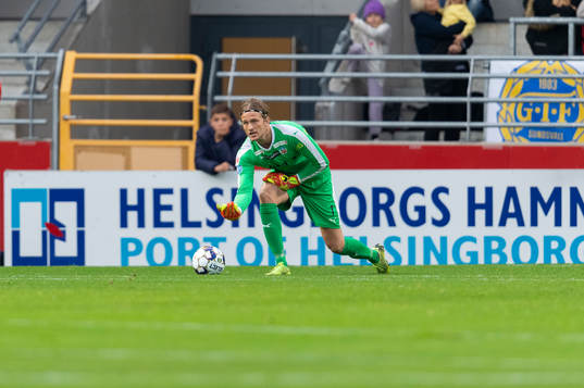 Helsingborgs målvakt Anders Lindegaard