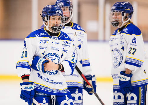 Leksands Tereza Vanisova och Gracen Hirschey och Katerina