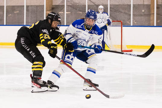 s Vendula Pribylova och Leksands Malou Berggren