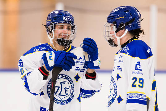 Leksands Tereza Vanisova och Paige Lindsey Agnew