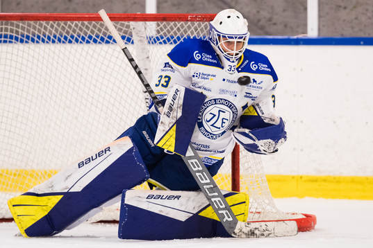 Leksands målvakt Amanda Johansson
