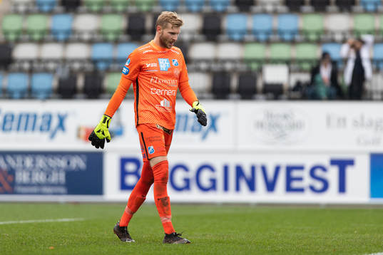 Norrbys målvakt Anton Cajtoft