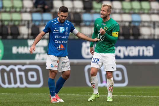 Norrbys Abbas Mohamad och Jönköpings Sebastian Crona