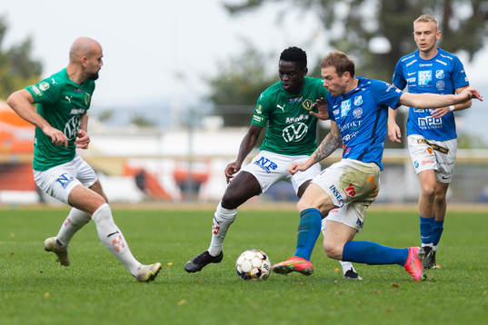 Jönköpings Eric Johana Omondi och Norrbys Nicklas