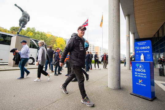 Kjetil Rekdal, head coach of HamKam, arrives