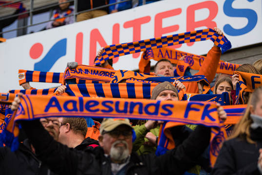 Spectators in the stands