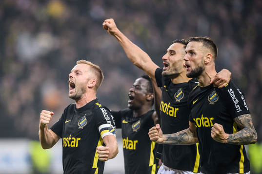 s Sebastian Larsson, Erick Otieno, Sotirios