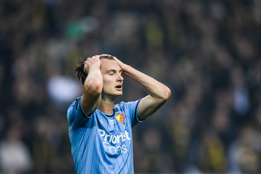Djurgårdens Hjalmar Ekdal deppar