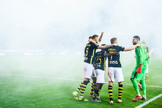 s Alexander Milosevic, Erick Otieno, Sebastian Larsson och