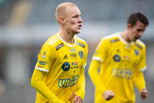 Falkenbergs Adam Bergmark Wiberg jublar