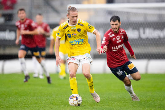 Falkenbergs Melker Nilsson och Örgrytes Anel Rashkaj