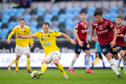 Falkenbergs Anton Wede och Örgrytes Eric Nohlgren