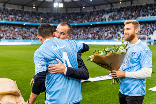 s sportchef tackar av Rasmus Bengtsson och Behrang Safari
