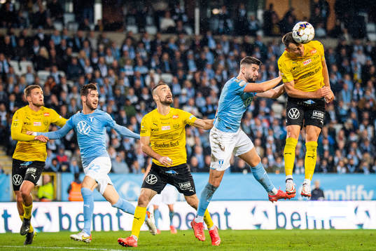 Malmö FFs Adi Nalic och Antonio Colak