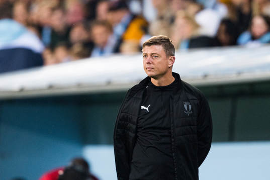 Malmö FFs huvudtränare Jon Dahl Tomasson